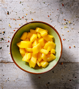 Verse mango stukjes